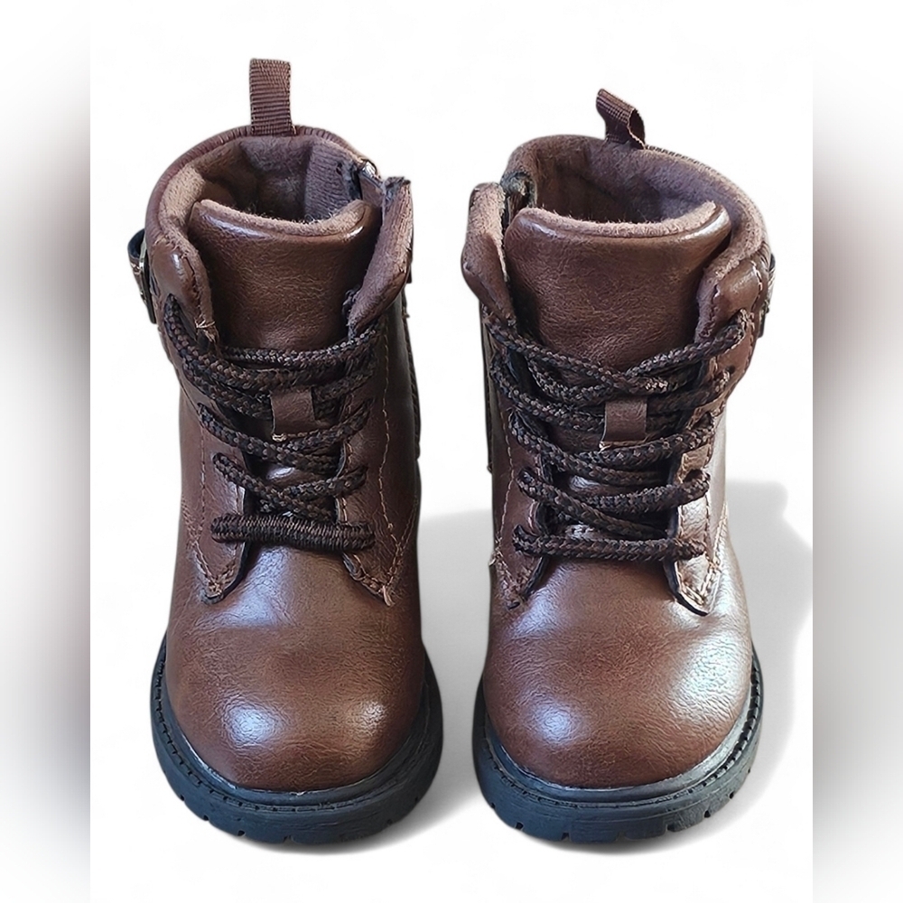 Carter’s Toddler Girls Brown Combat Boots Size 6M